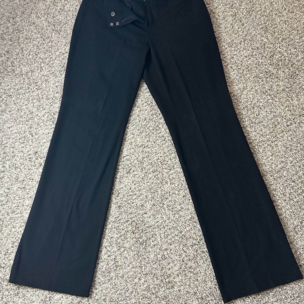 Ann Taylor Curvy Black Dress Pants Size 4 Business Casual Formal Work
